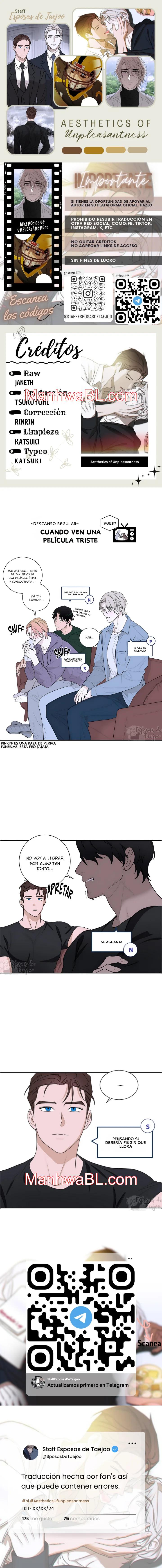 Aesthetics of Unpleasantness  - Capítulo 36.10 manhwa