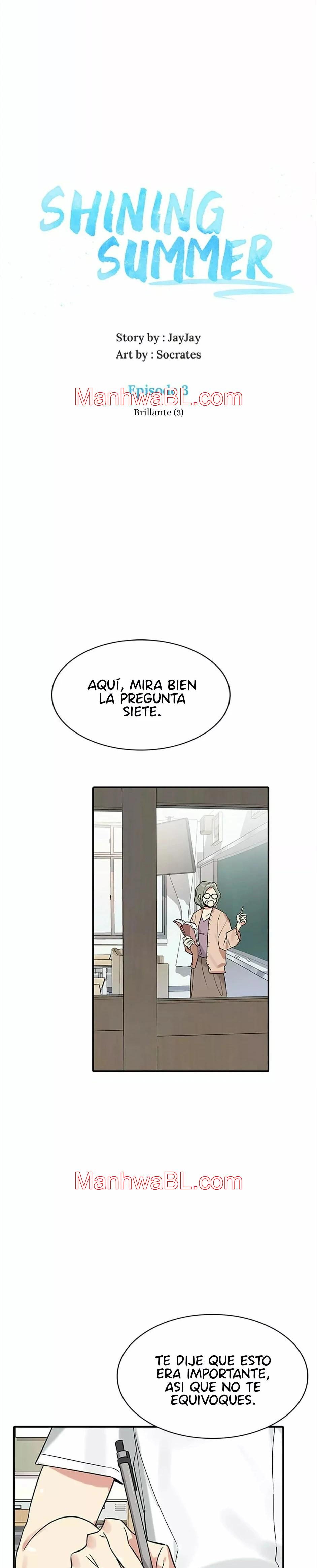 Shining Summer - Capitulo 3 manhwa