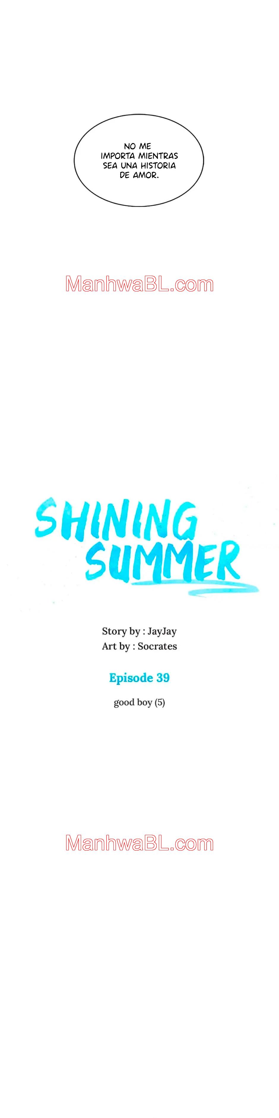 Shining Summer - Capítulo 39 manhwa