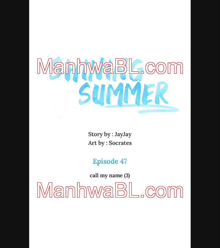 Shining Summer - Capítulo 47 manhwa