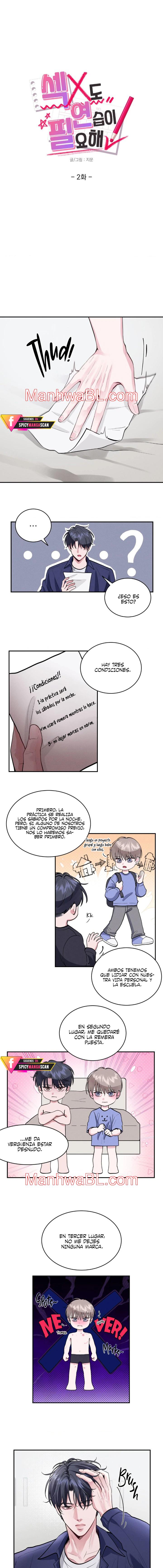 Necesitas Practicar el sexo - Capítulo 2 manhwa