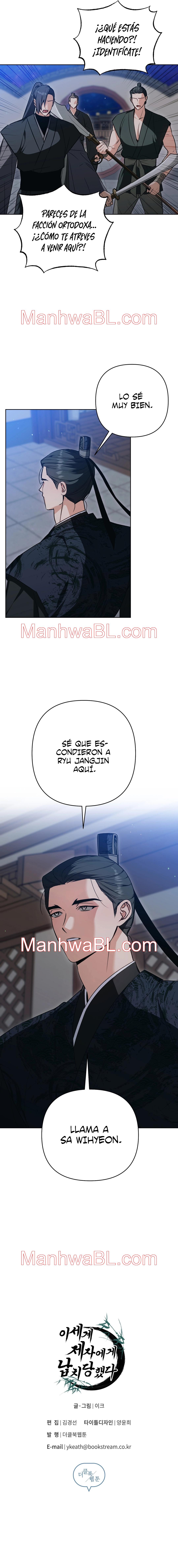 Secuestrado por el discipulo de otro mundo - Capítulo 16 3 manhwa
