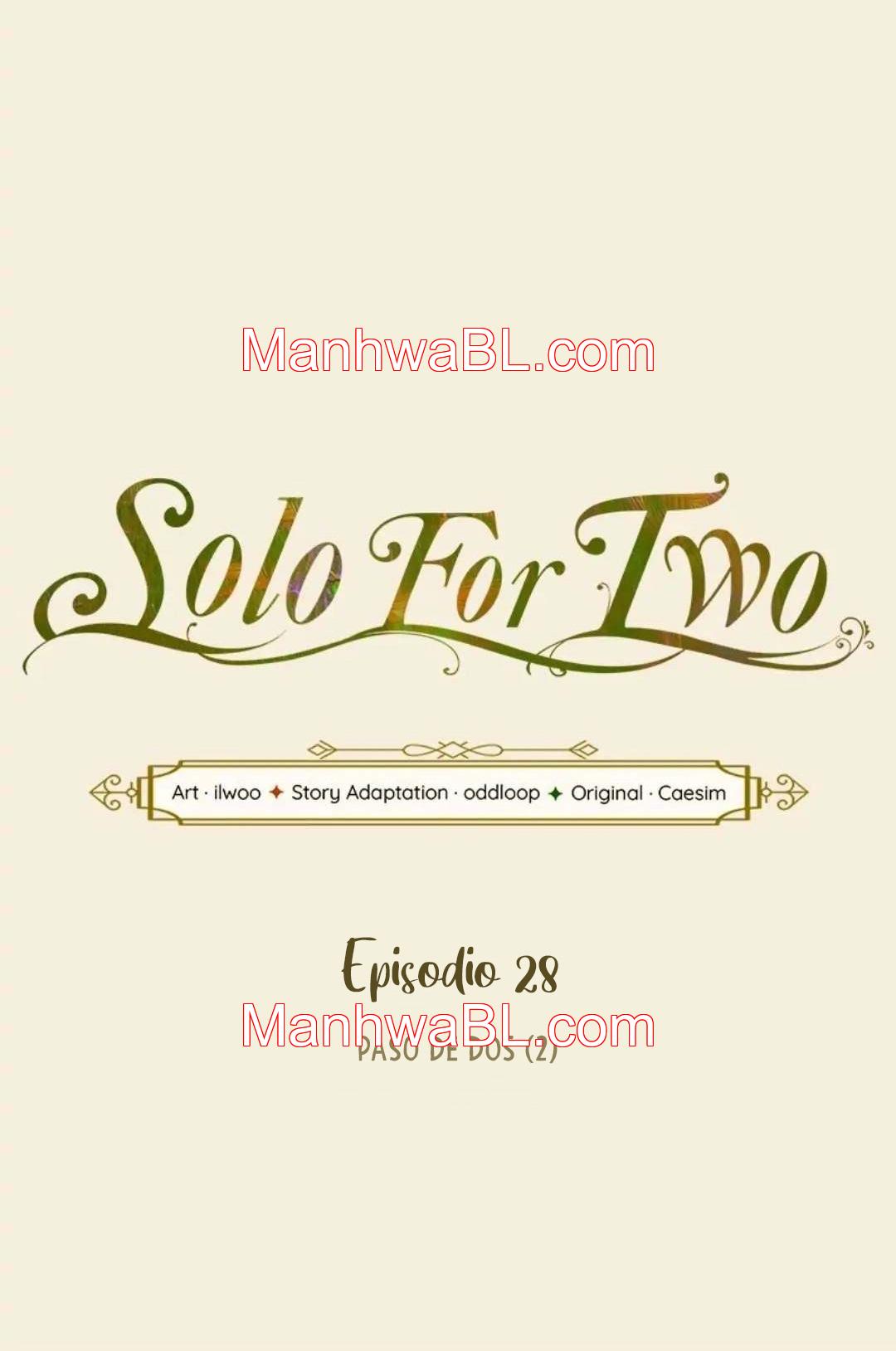 Solo para dos - Capítulo 28 manhwa
