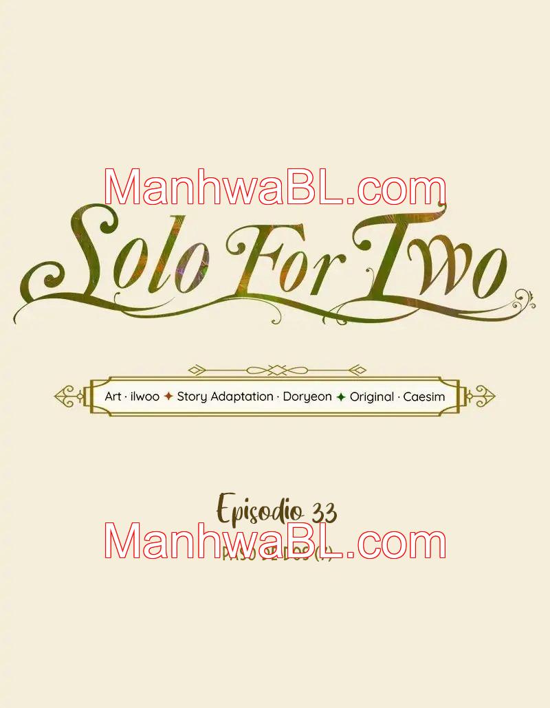 Solo para dos - Capítulo 33 manhwa