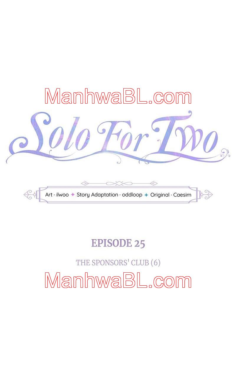 Solo para dos - Capítulo 25 manhwa