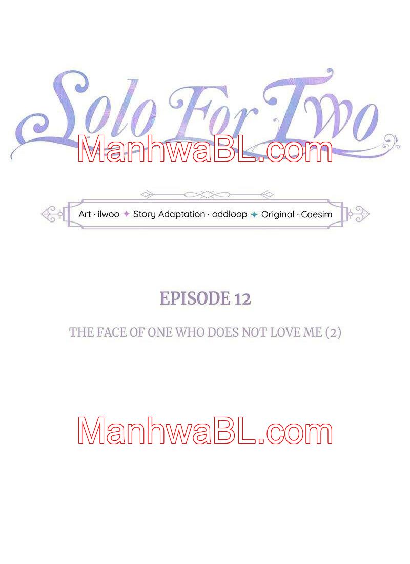 Solo para dos - Capitulo 12 manhwa