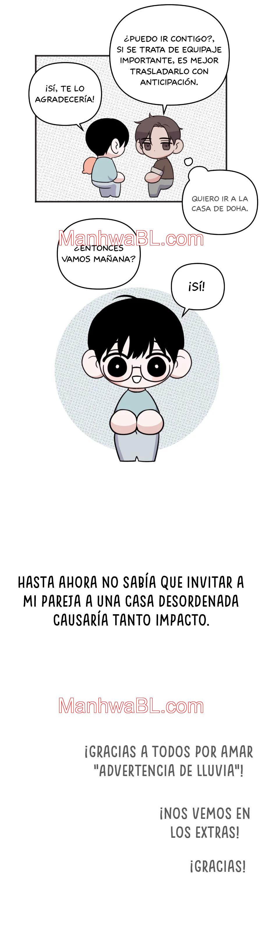 Alerta De Lluvia - Capítulo 25 manhwa