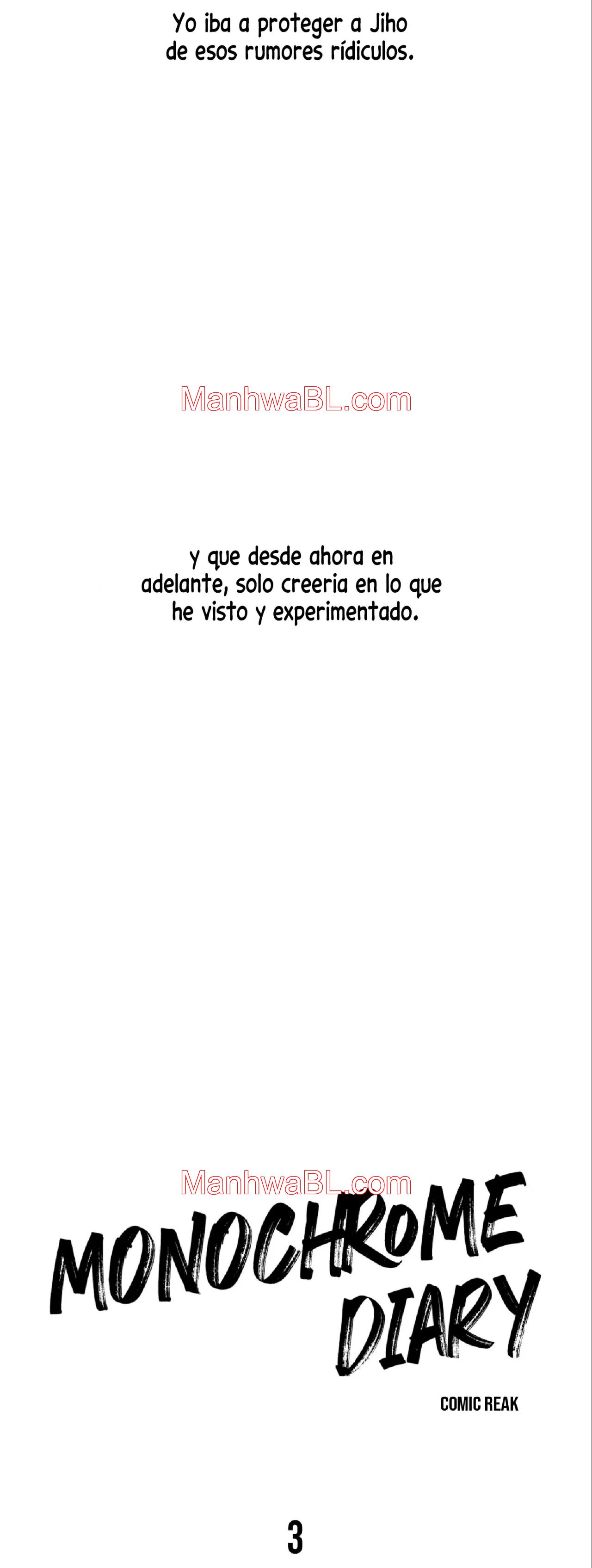 Monochrome Diary - Capítulo 3 manhwa