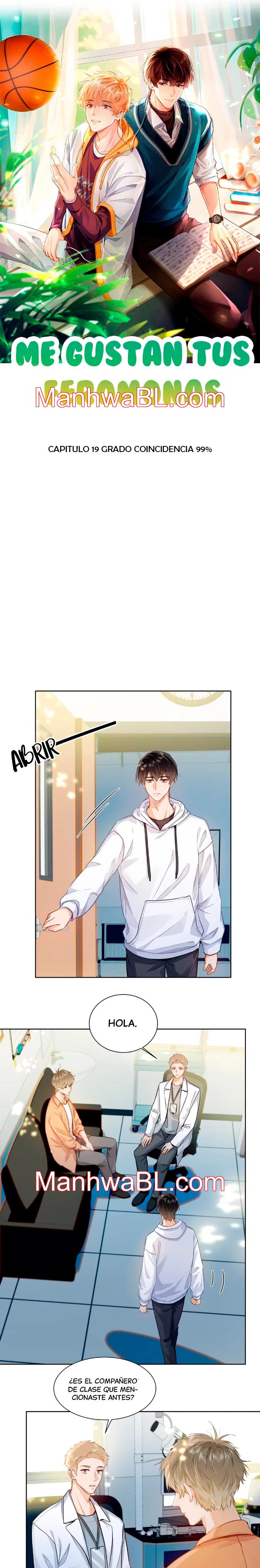 Me gustan tus feromonas - Capítulo 19 manhwa