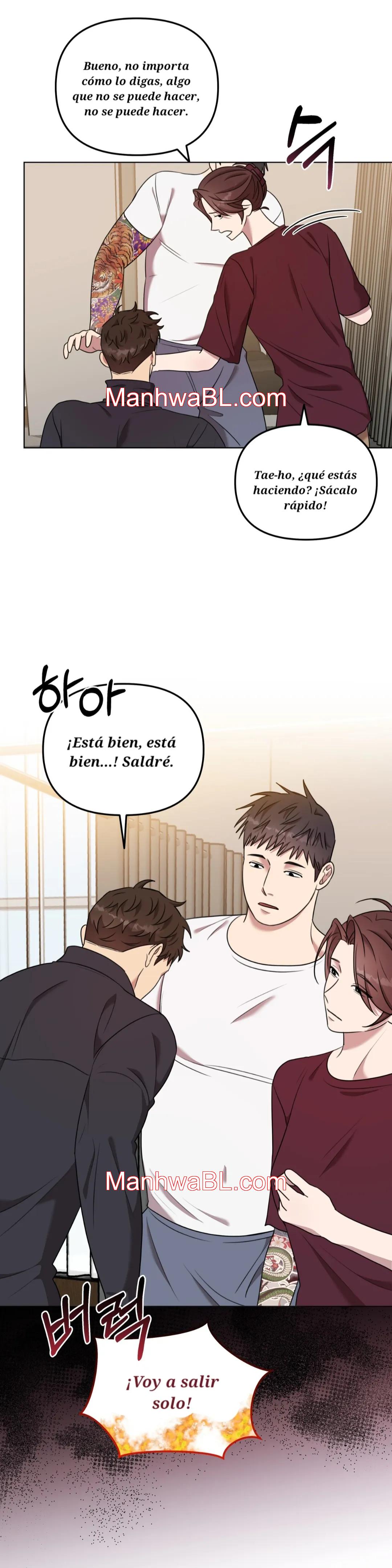 Negro y Gris - Capítulo 3 manhwa