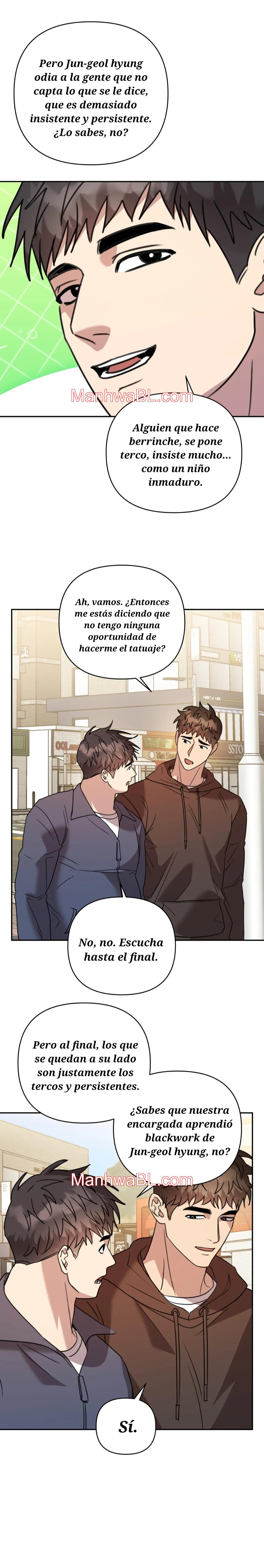 Negro y Gris - Capítulo 16 manhwa