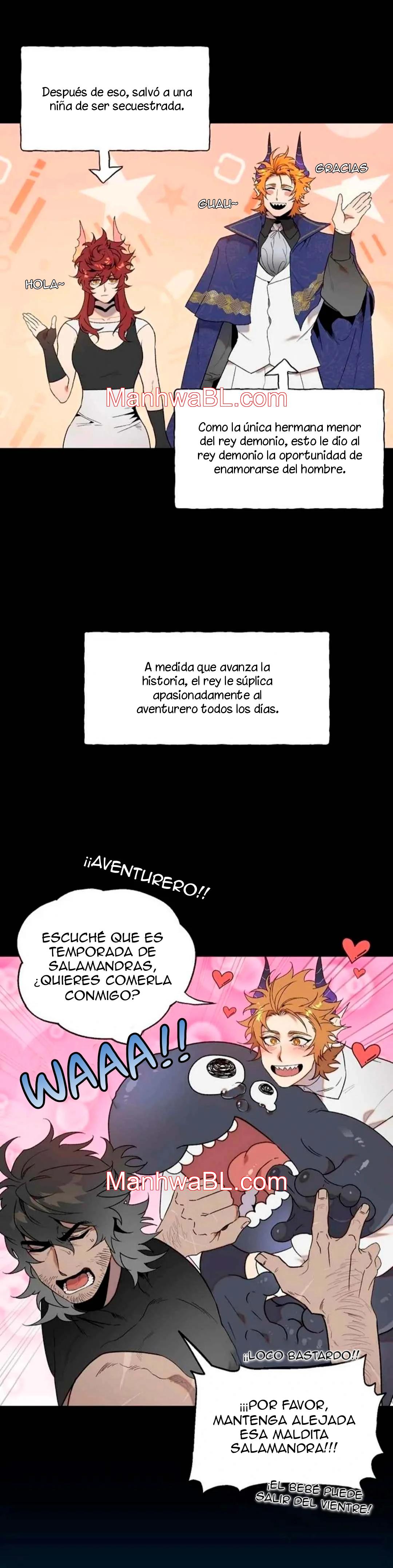 Rey demonio X Aventurero - Capítulo 1 manhwa