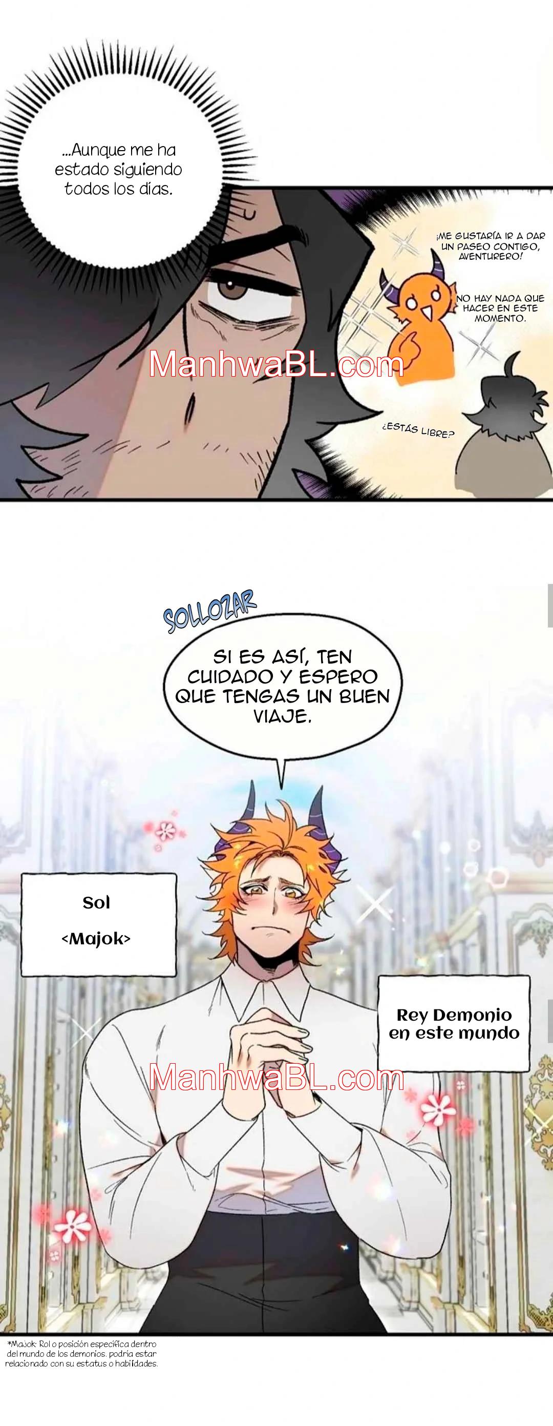 Rey demonio X Aventurero - Capítulo 1 manhwa