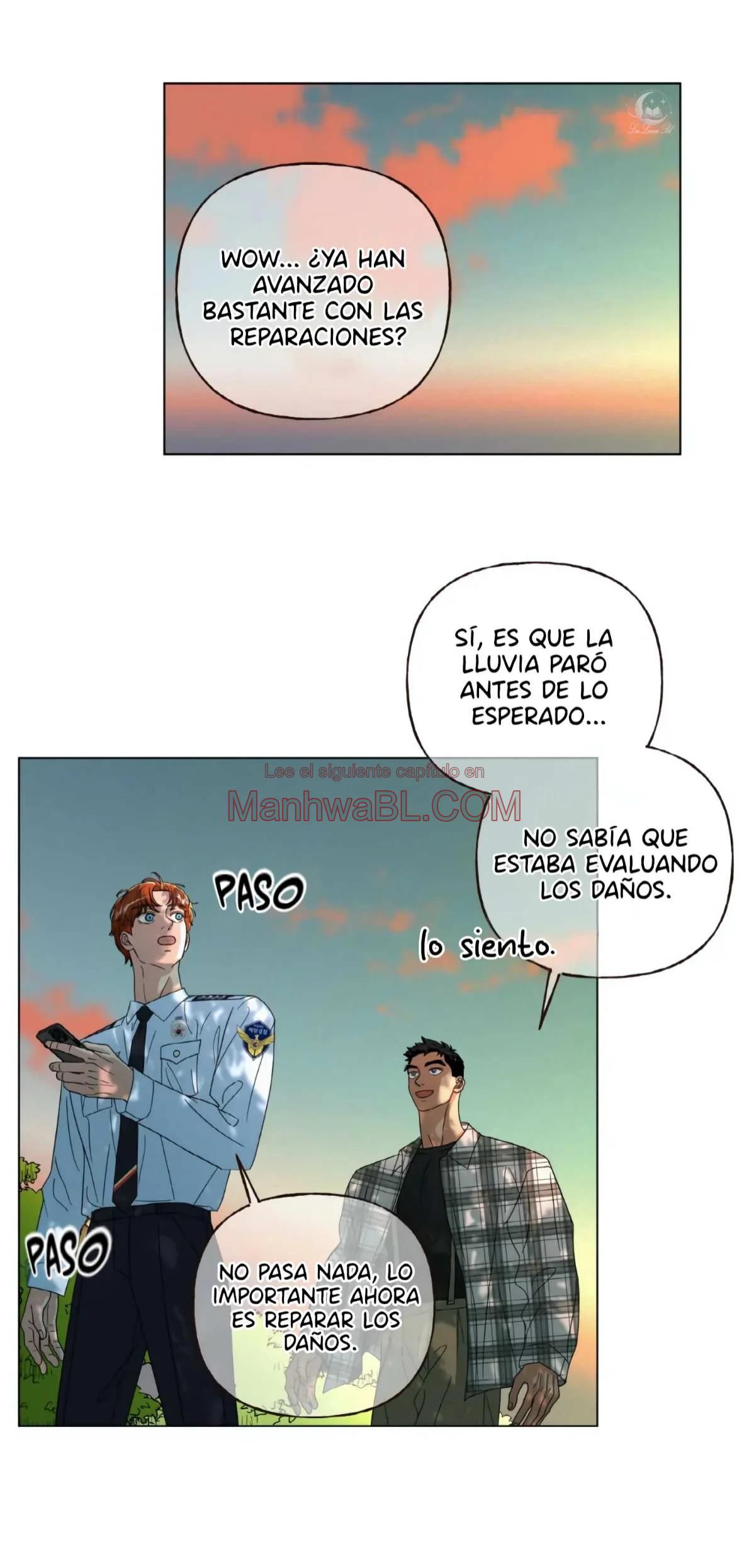 Entre estaciones - Capítulo 28 manhwa