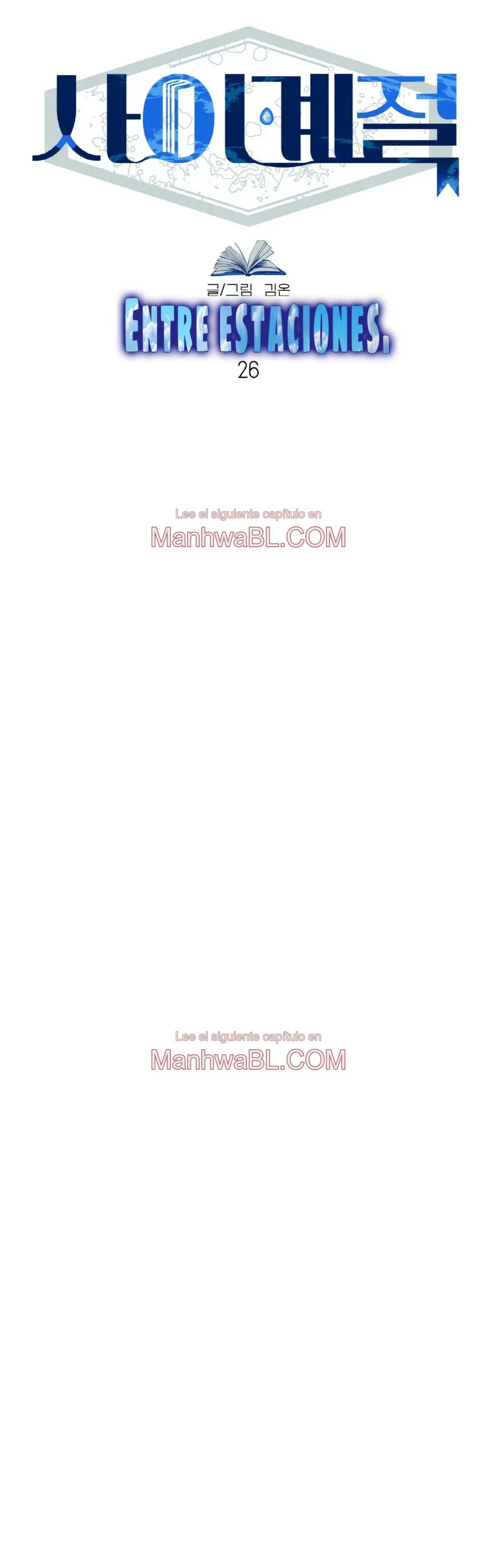 Entre estaciones - Capítulo 26 manhwa