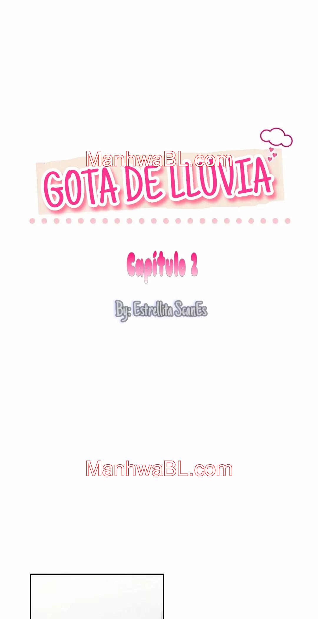 Gota de Lluvia - Capítulo 2 manhwa