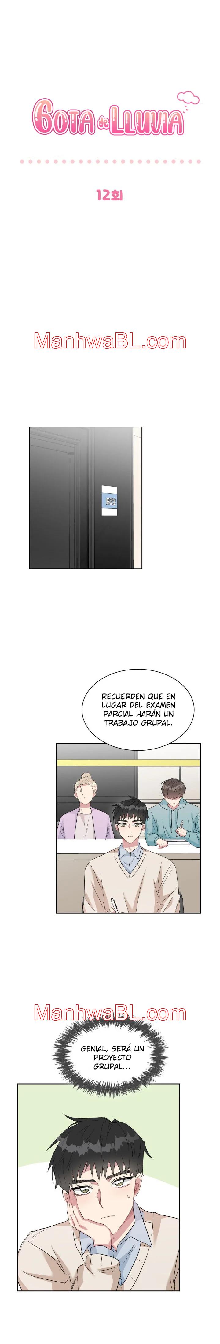 Gota de Lluvia - Capítulo 12 manhwa