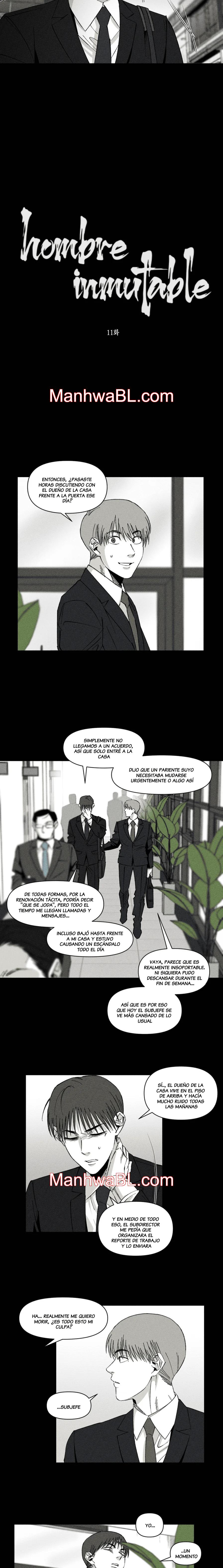Hombre Inmutable - Capítulo 11 manhwa