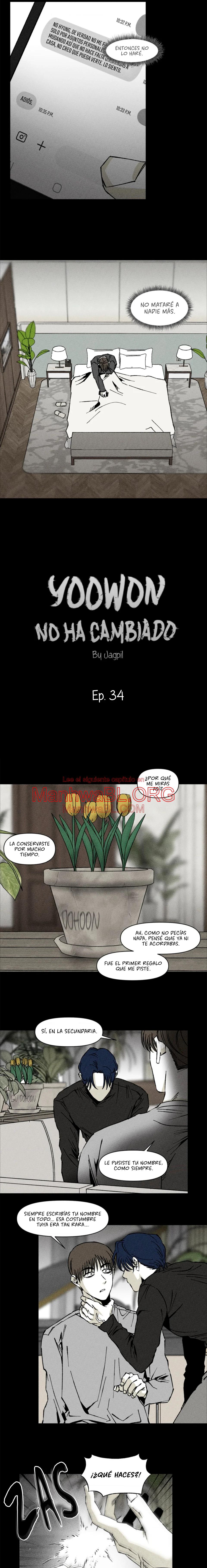 Hombre Inmutable - Capítulo 34 manhwa