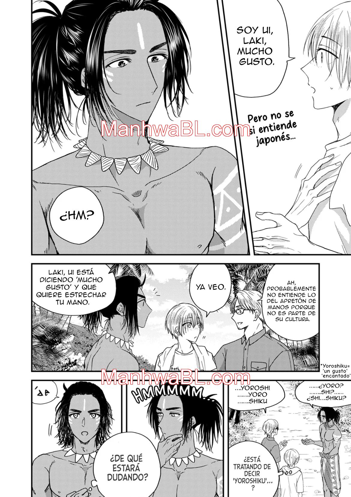 El amor de UI: En una isla del sur un nativo me está cortejando - Capítulo 1 manhwa