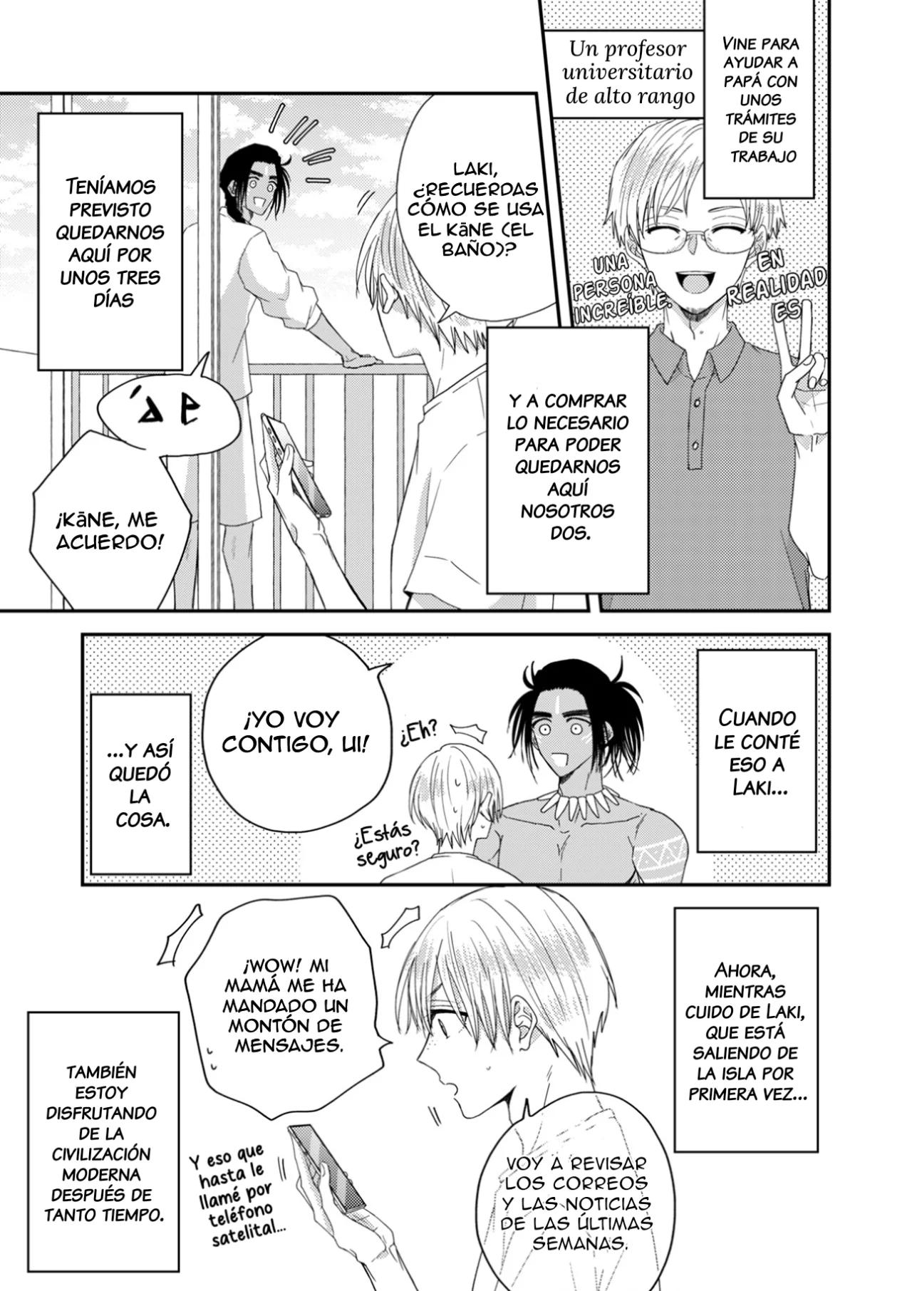 El amor de UI: En una isla del sur un nativo me está cortejando - Capítulo 3 manhwa