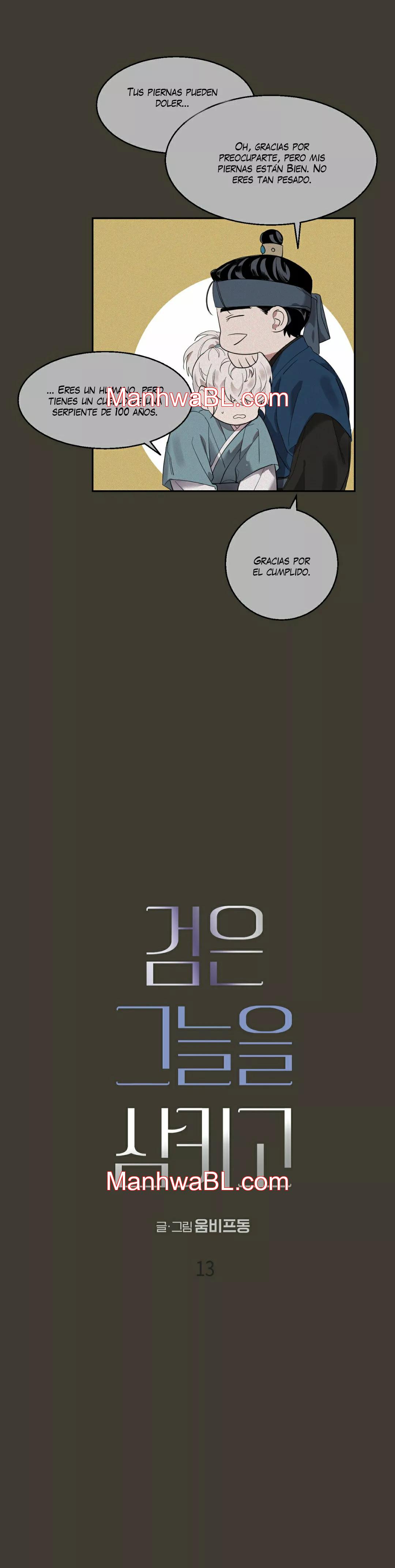La espada que absorbe la oscuridad - Capítulo 13 manhwa