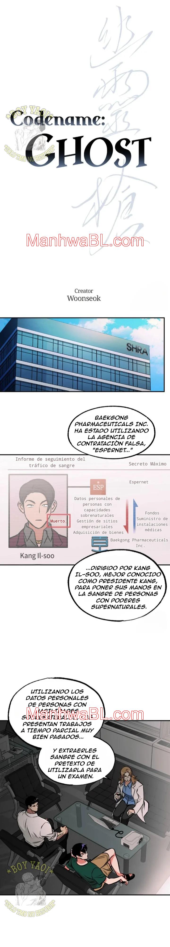 Ghost: A Punta de Lanza - Capítulo 8 manhwa