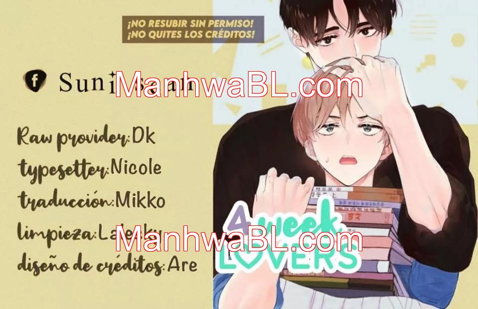 Novios por 4 semanas - Capítulo 6 manhwa
