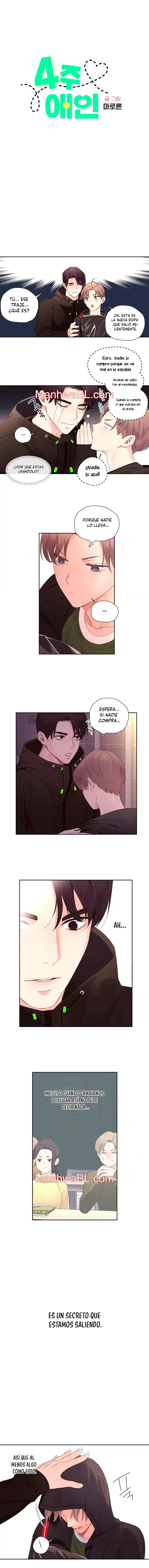 Novios por 4 semanas - Capítulo 75 manhwa