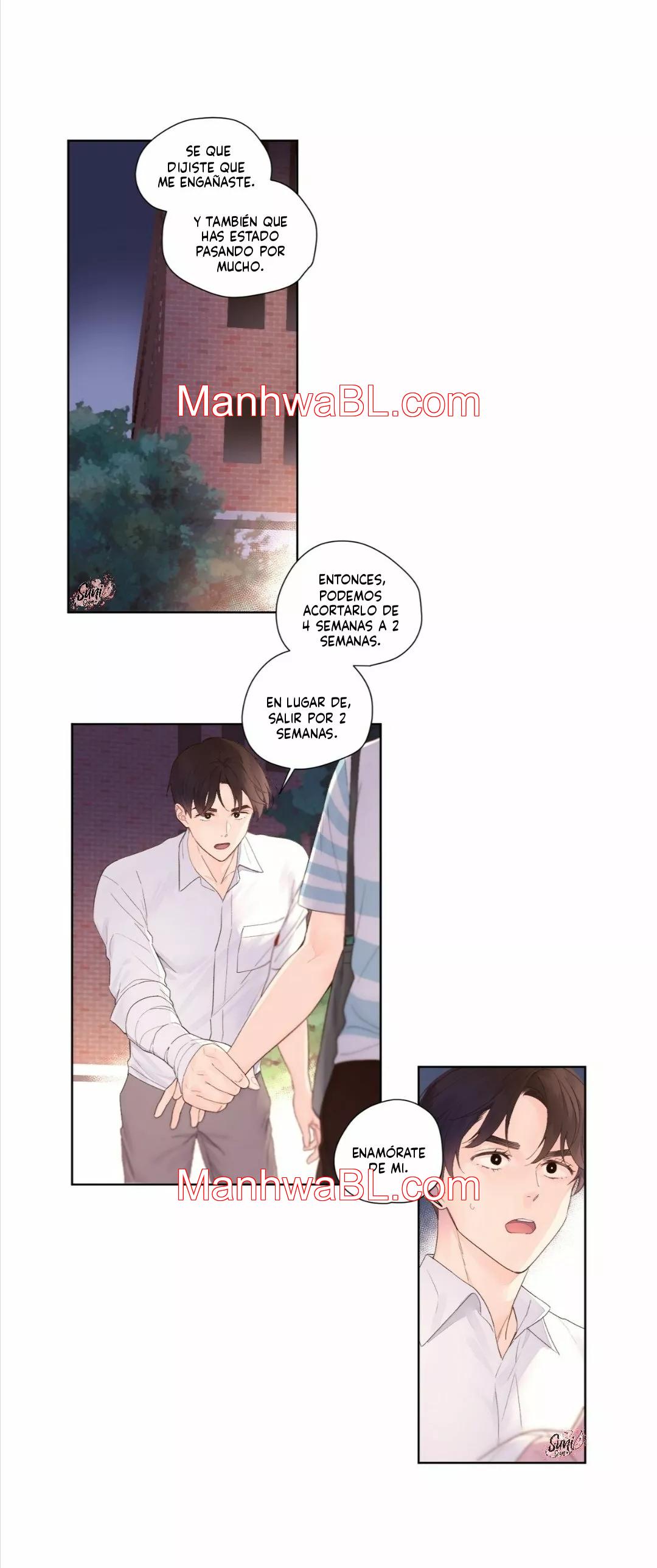 Novios por 4 semanas - Capítulo 21 manhwa