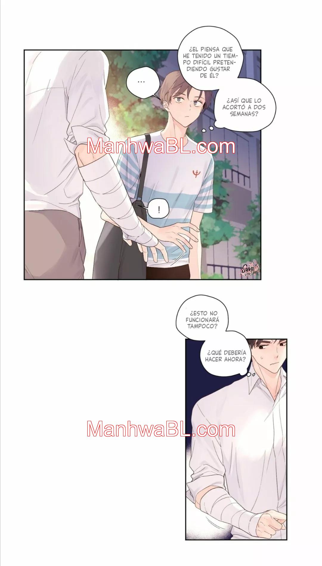 Novios por 4 semanas - Capítulo 21 manhwa