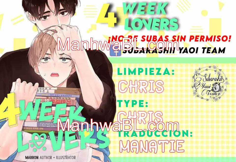 Novios por 4 semanas - Capítulo 1 manhwa