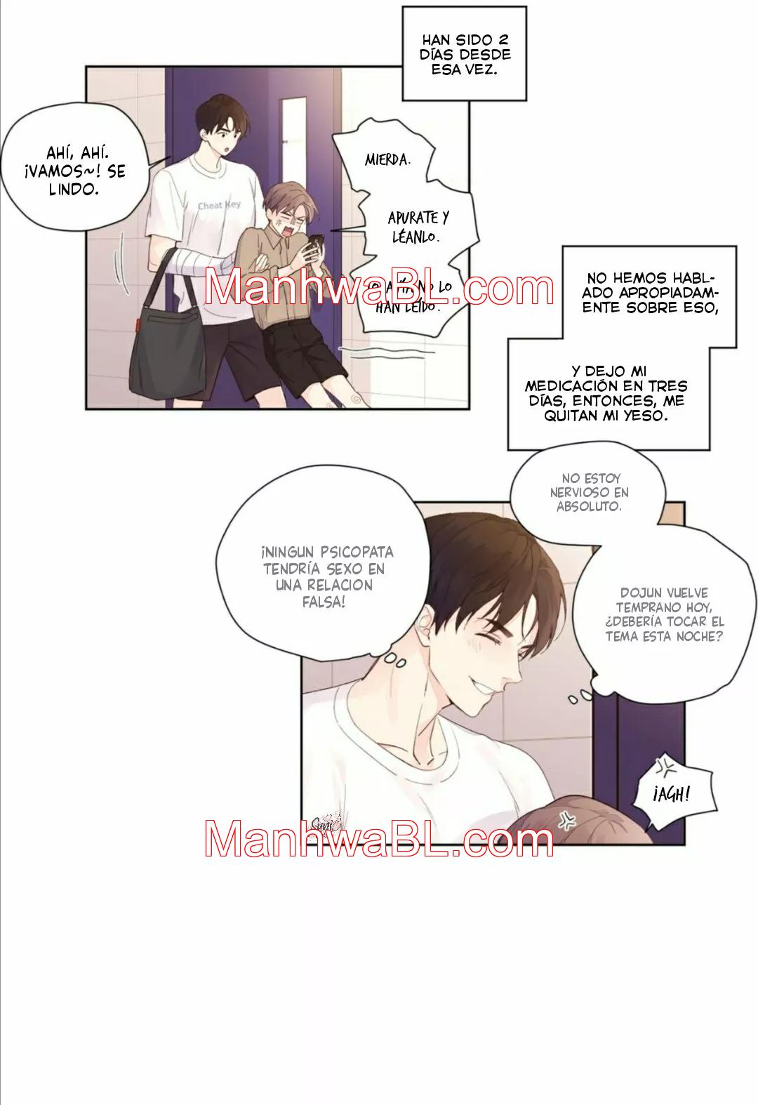Novios por 4 semanas - Capítulo 19 manhwa
