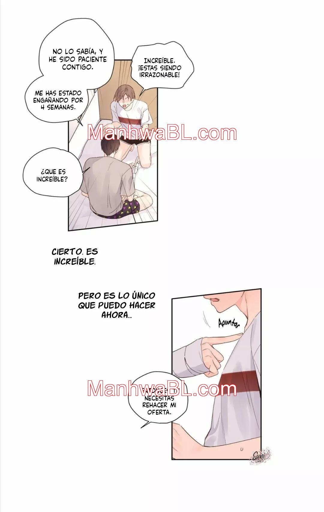 Novios por 4 semanas - Capítulo 19 manhwa