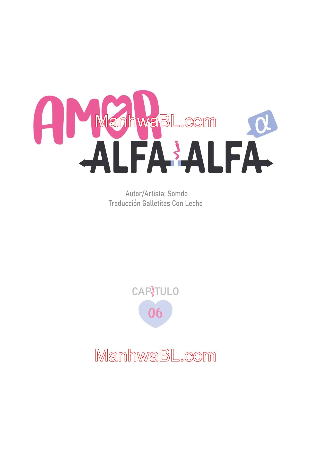 Amor Alfa Alfa - Capítulo 6 manhwa