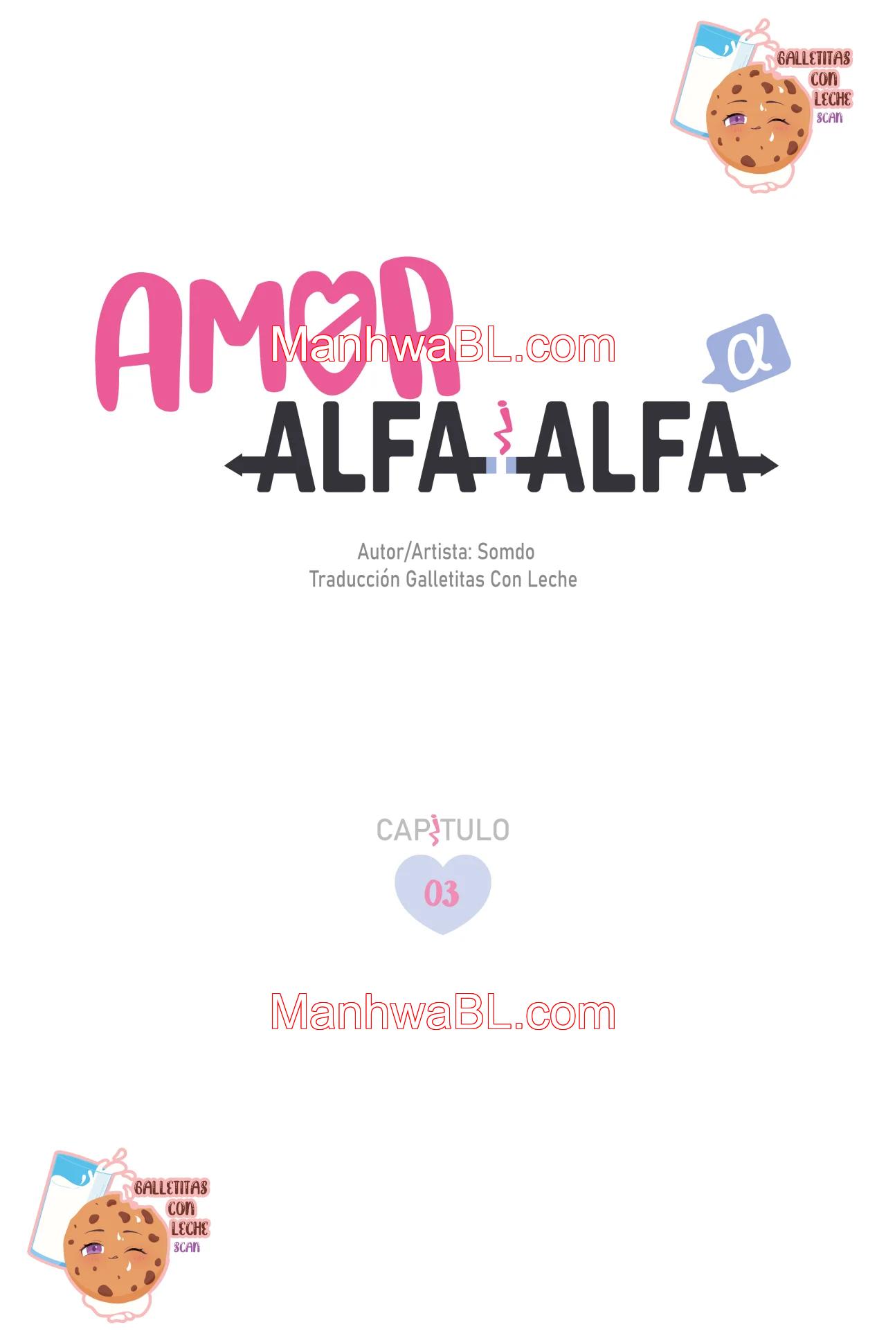 Amor Alfa Alfa - Capítulo 3 manhwa
