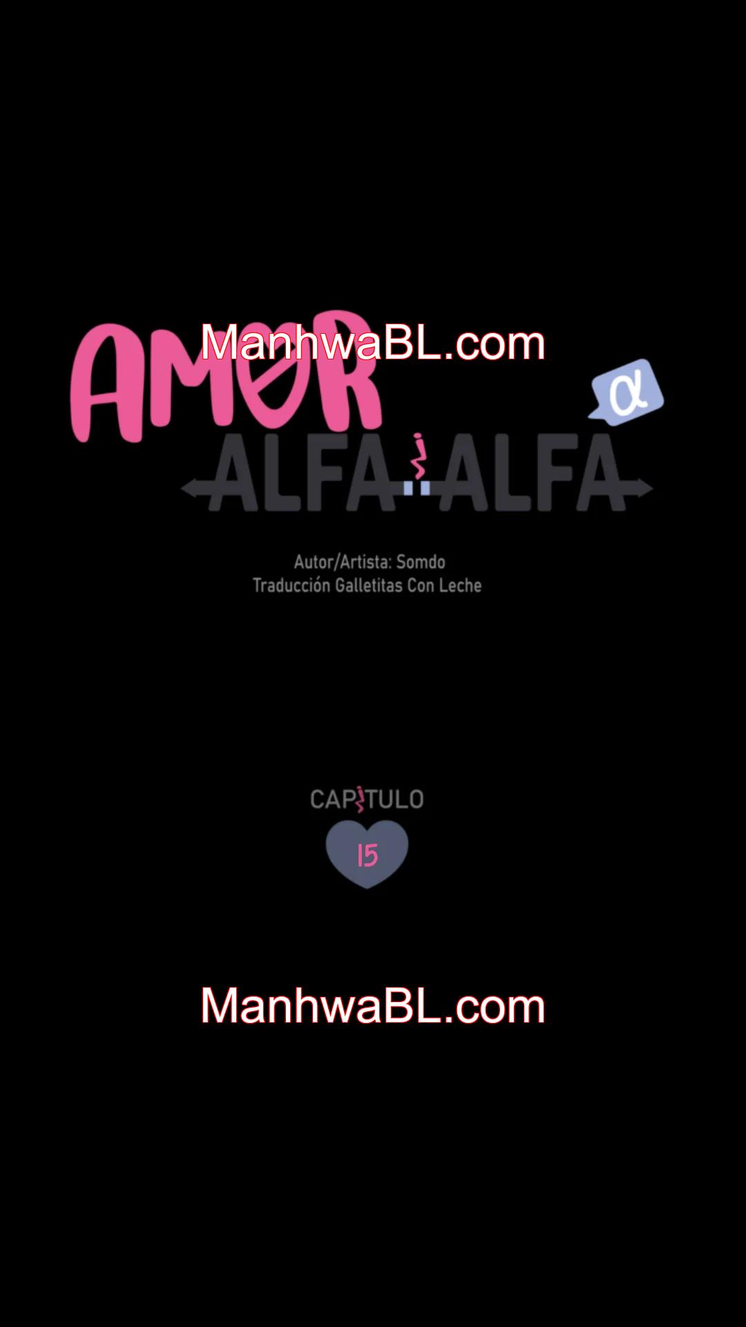 Amor Alfa Alfa - Capítulo 15 manhwa
