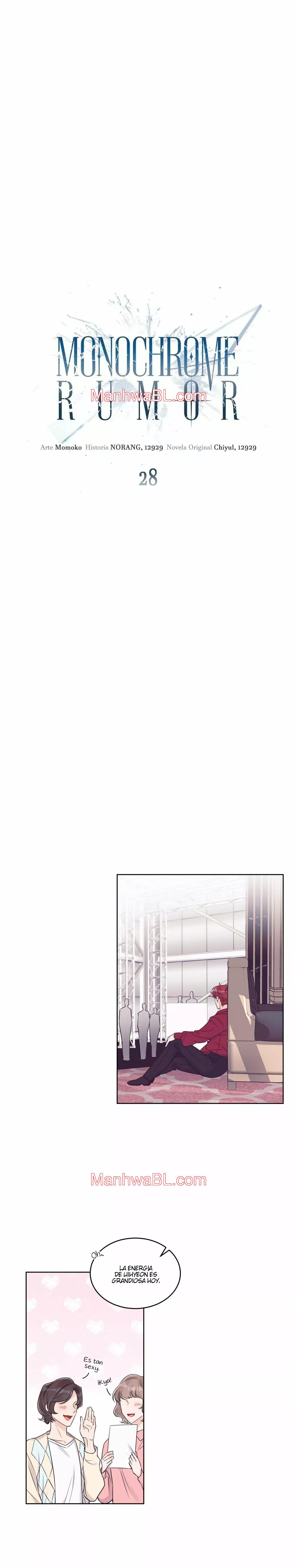 Rumor Monocromático - Capítulo 28 manhwa