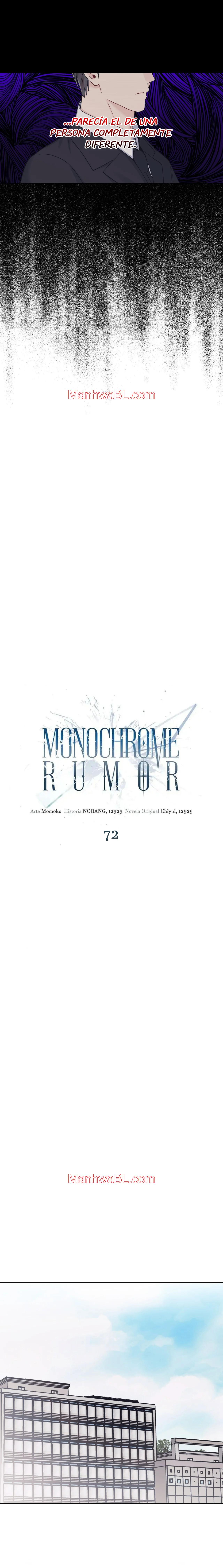 Rumor Monocromático - Capítulo 72 manhwa