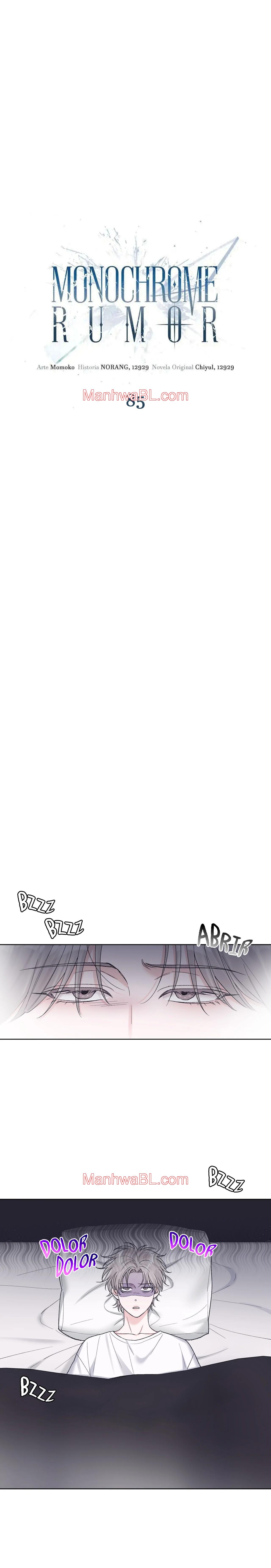 Rumor Monocromático - Capítulo 85 manhwa