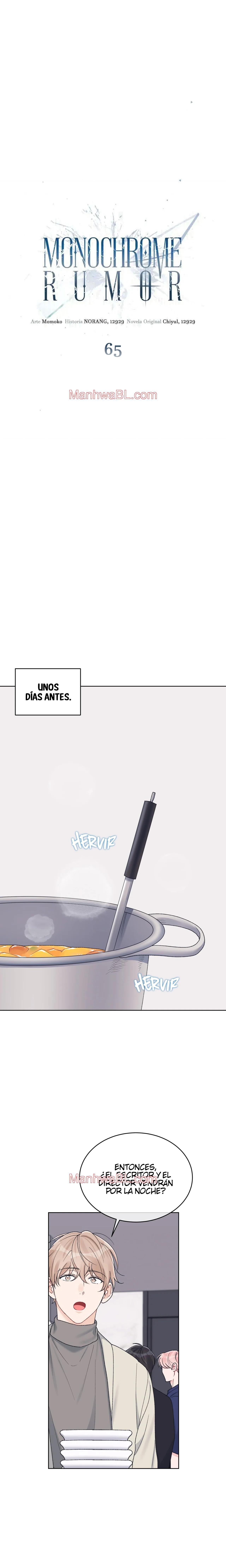Rumor Monocromático - Capítulo 65 manhwa