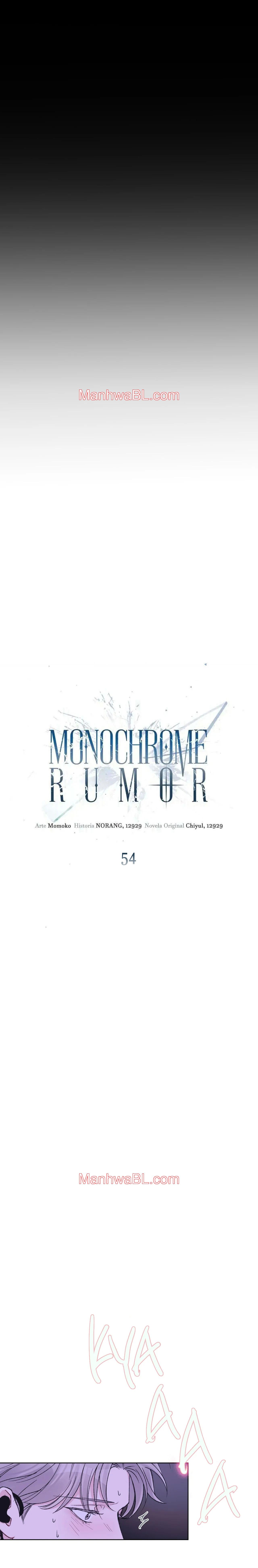 Rumor Monocromático - Capítulo 54 manhwa