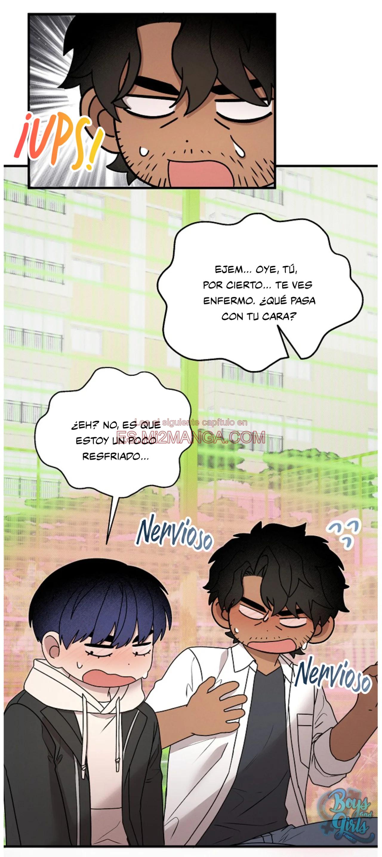 Manhwa BL Español – Leer Yaoi Online Gratis en es.mi2manga.com Un barrio sin nada especial - Capítulo 13 2 manhwa