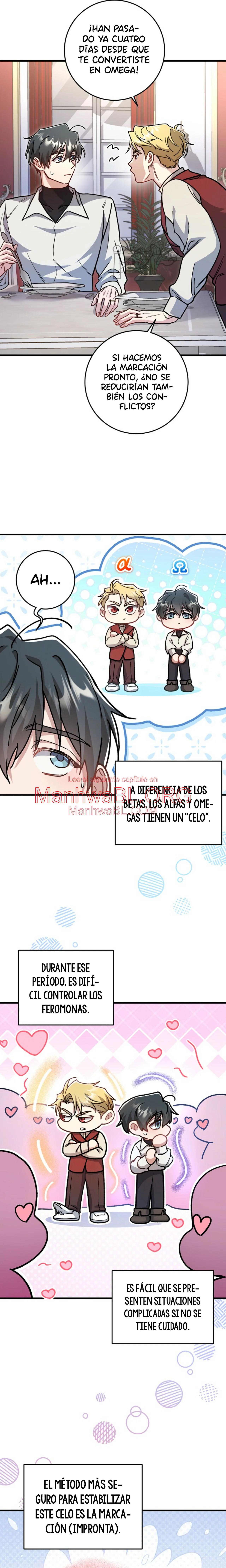 El papel de sustituto da un giro repentino (omegaverse) - Capítulo 11 2 manhwa
