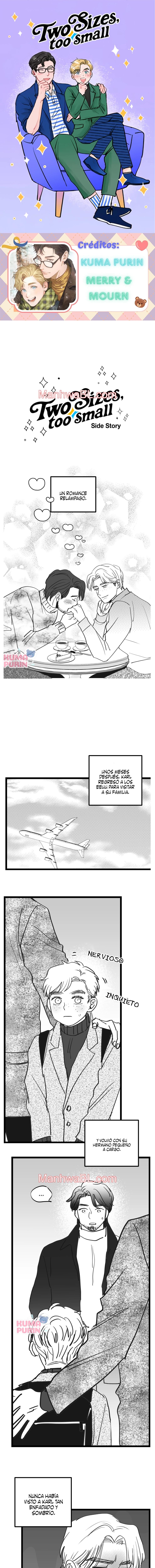Two Sizes, too small - Capítulo 14 manhwa