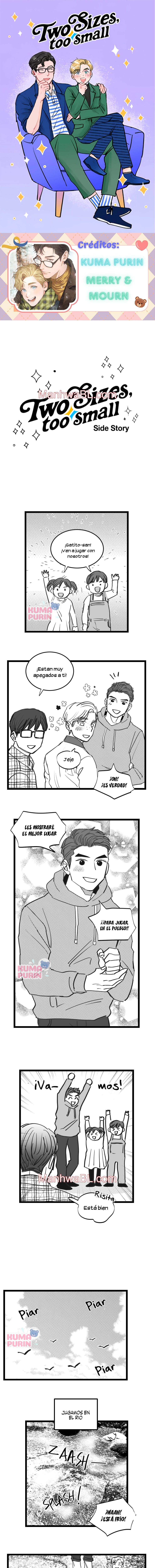 Two Sizes, too small - Capítulo 10 manhwa