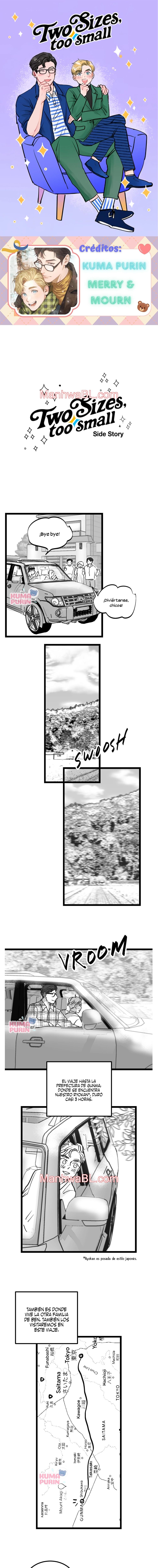 Two Sizes, too small - Capítulo 3 manhwa