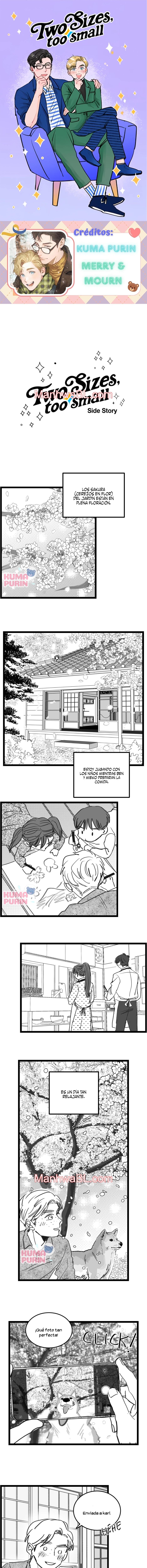 Two Sizes, too small - Capítulo 11 manhwa