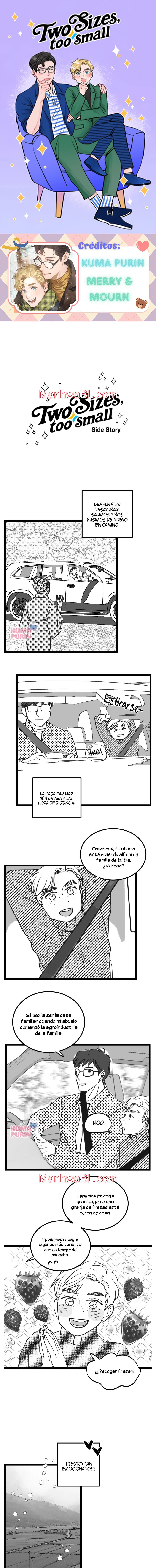 Two Sizes, too small - Capítulo 7 manhwa