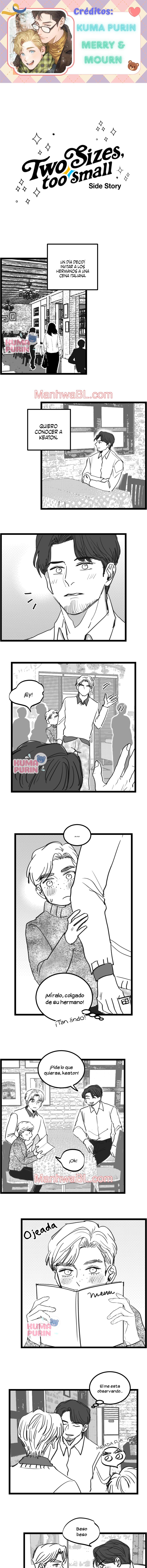 Two Sizes, too small - Capítulo 15 manhwa